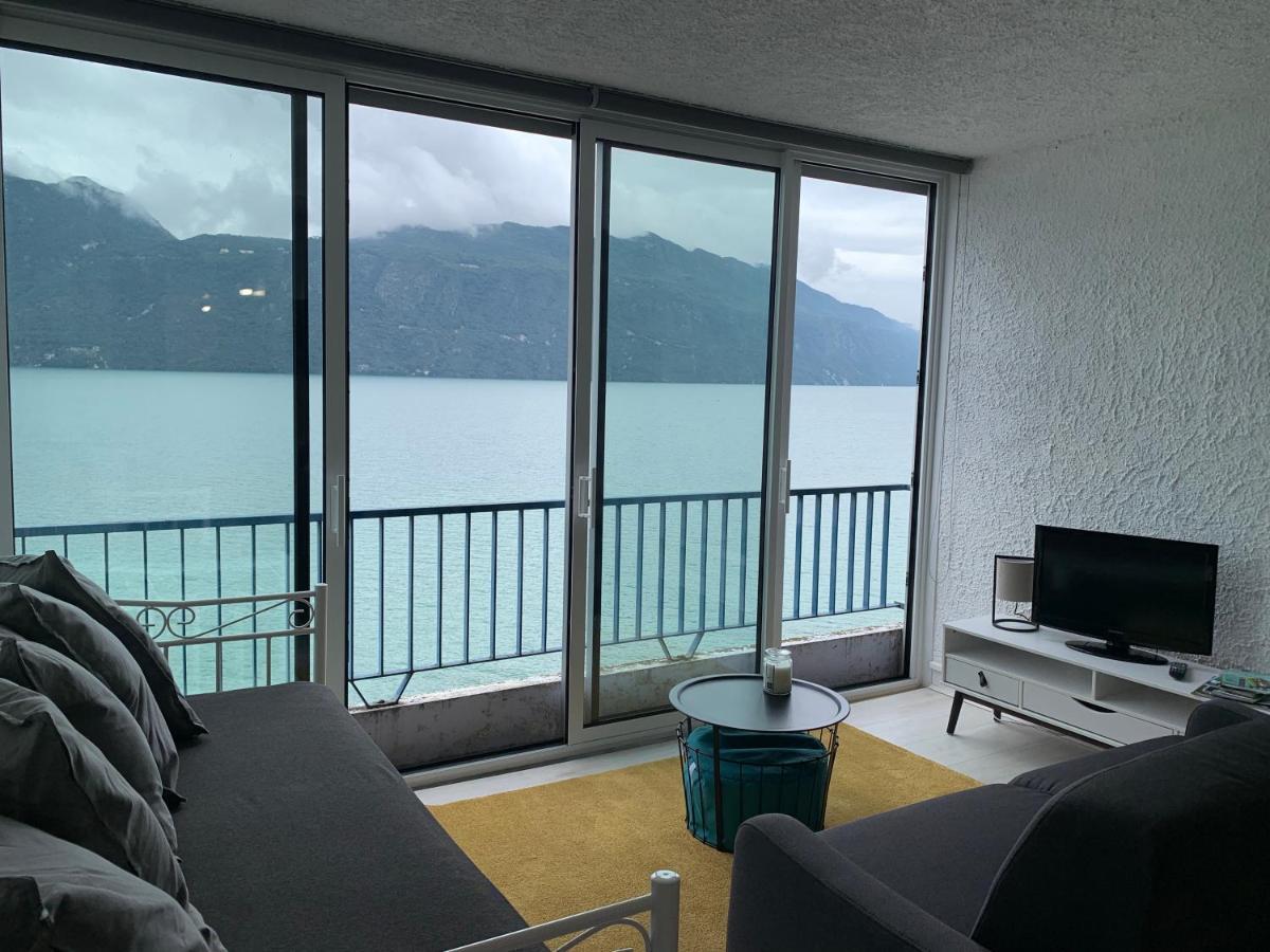 Le Lamartine, Vue Magnifique Face Au Lac Du Bourget Aix-les-Bains Exteriér fotografie