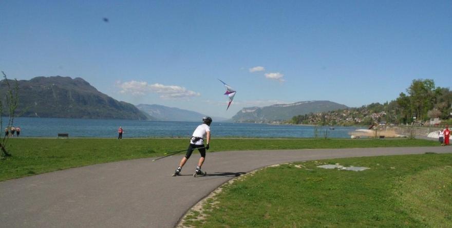 Le Lamartine, Vue Magnifique Face Au Lac Du Bourget Aix-les-Bains Exteriér fotografie